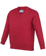 AWDis Kids Academy v-neck sweatshirt AC03J
