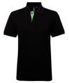 Asquith & Fox Men's classic fit contrast polo AQ012