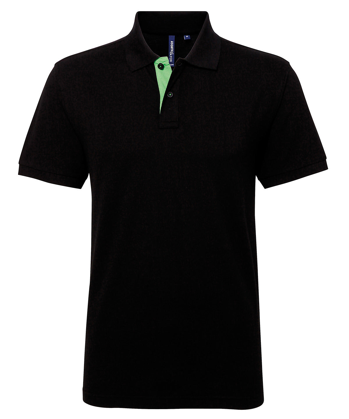 Asquith & Fox Men's classic fit contrast polo AQ012