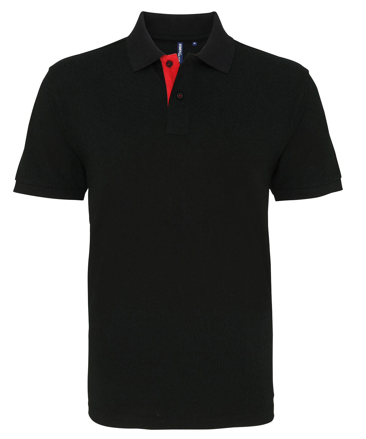 Asquith & Fox Men's classic fit contrast polo AQ012
