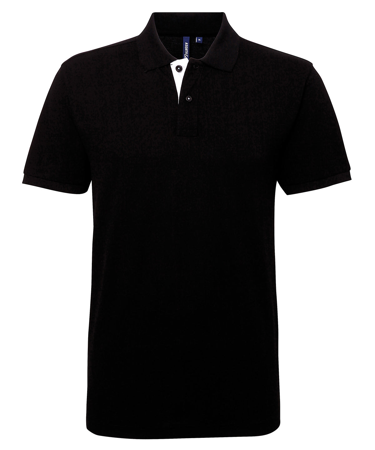 Asquith & Fox Men's classic fit contrast polo AQ012