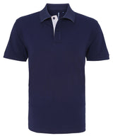 Asquith & Fox Men's classic fit contrast polo AQ012