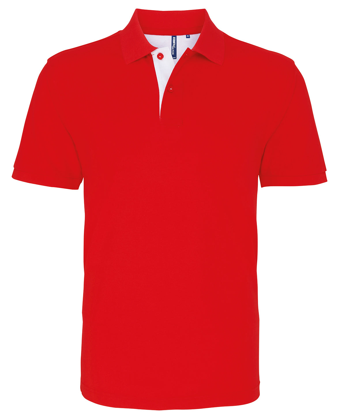 Asquith & Fox Men's classic fit contrast polo AQ012