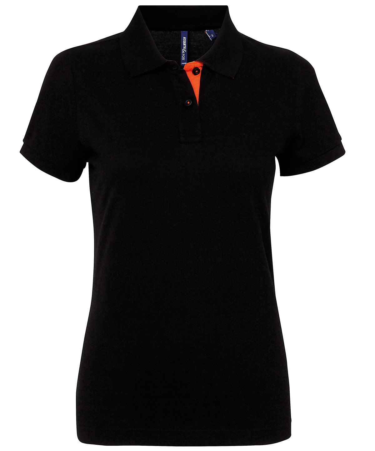 Asquith & Fox Women's contrast polo AQ022