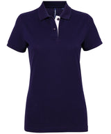 Asquith & Fox Women's contrast polo AQ022