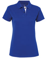Asquith & Fox Women's contrast polo AQ022