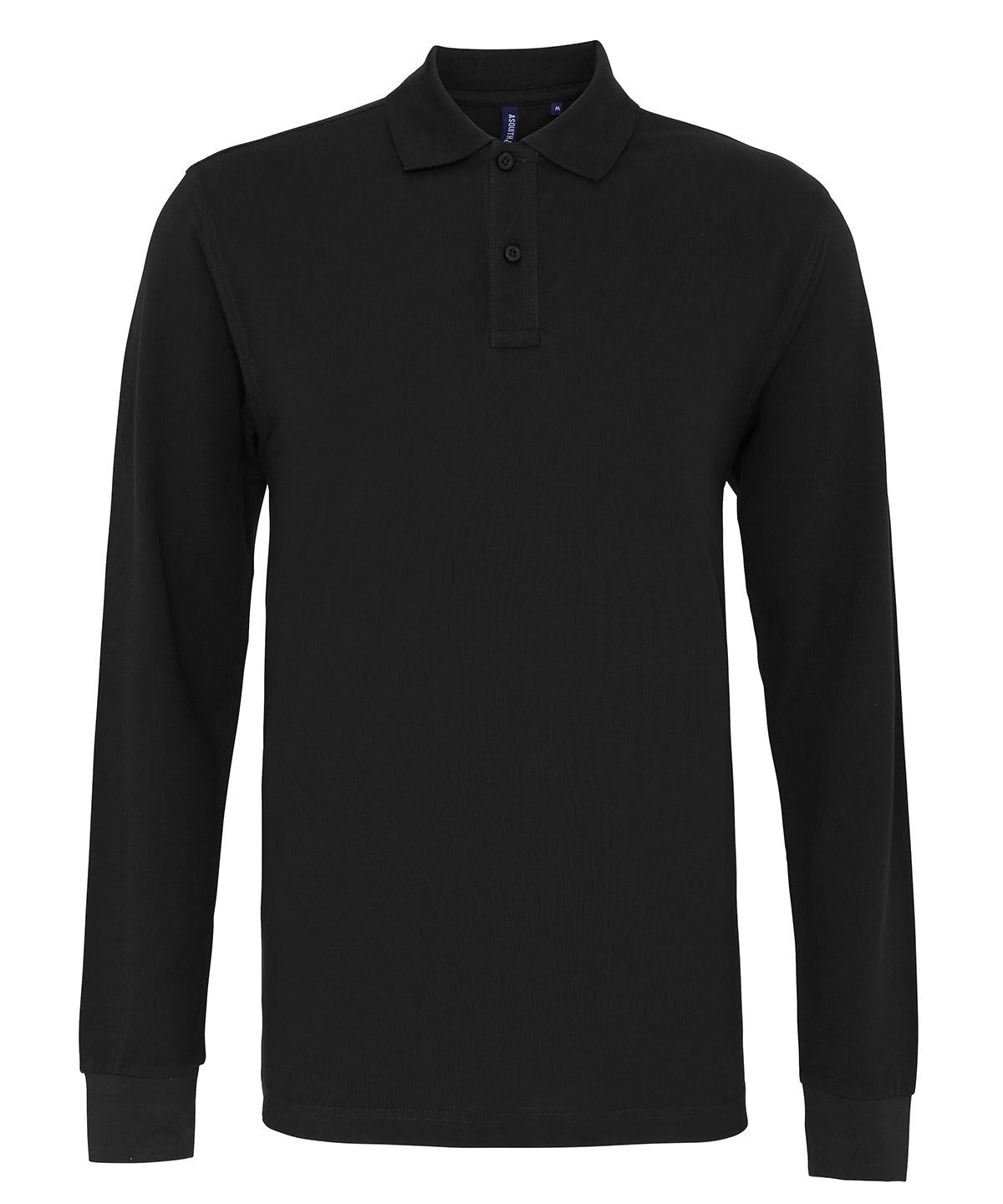 Asquith & Fox Men's classic fit long sleeved polo AQ030