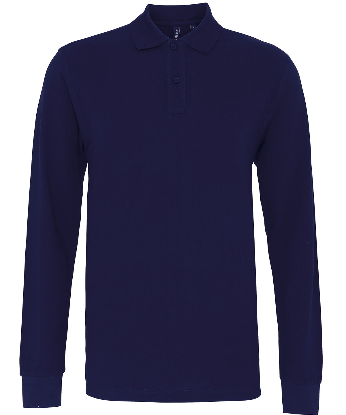 Asquith & Fox Men's classic fit long sleeved polo AQ030