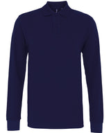 Asquith & Fox Men's classic fit long sleeved polo AQ030