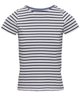 Asquith & Fox Women's Marinière coastal short sleeve tee AQ073