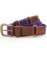 Asquith & Fox Faux leather and canvas belt AQ902