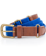 Asquith & Fox Faux leather and canvas belt AQ902