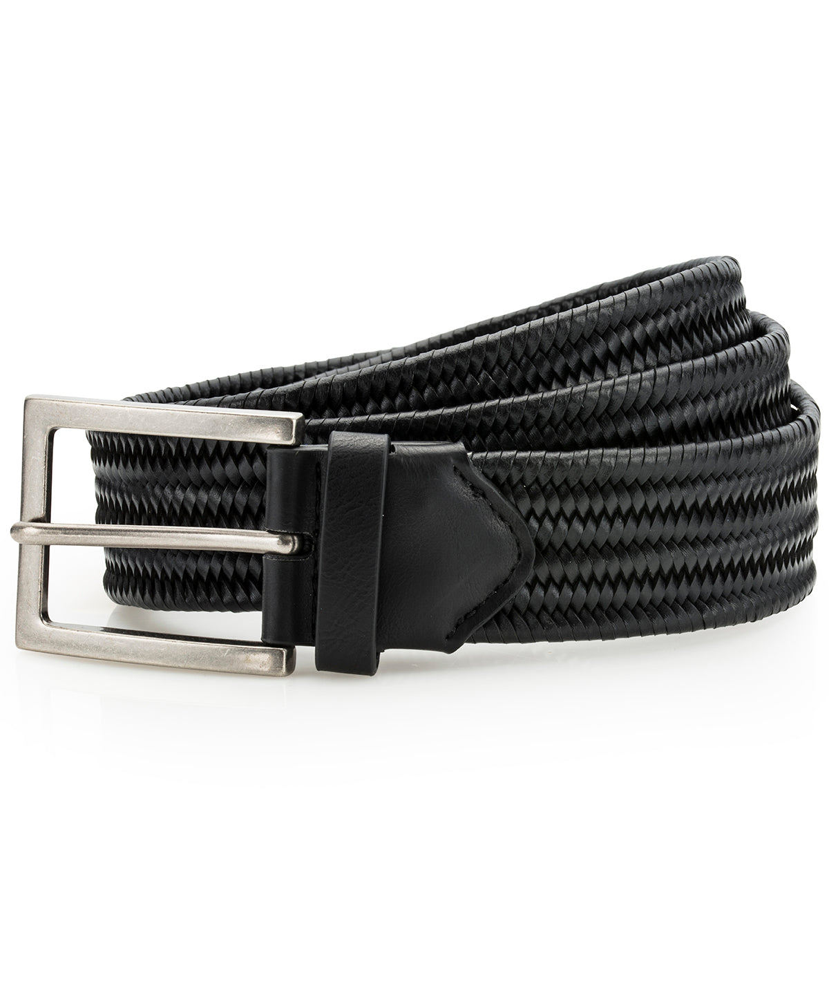 Asquith & Fox Leather braid belt AQ903