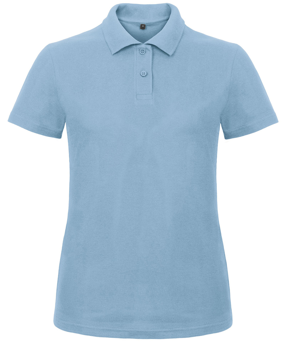 B&C Collection ID.001 polo /women - Light Blue
