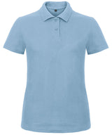 B&C Collection ID.001 polo /women - Light Blue