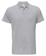 B&C Collection ID.001 polo - Heather Grey