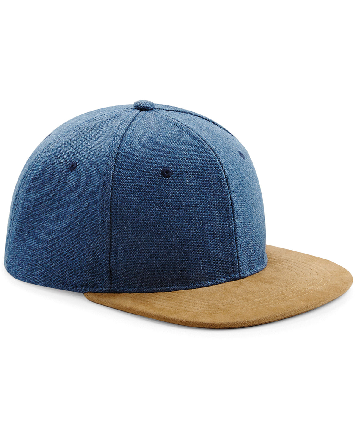 Beechfield Suede peak snapback BC668
