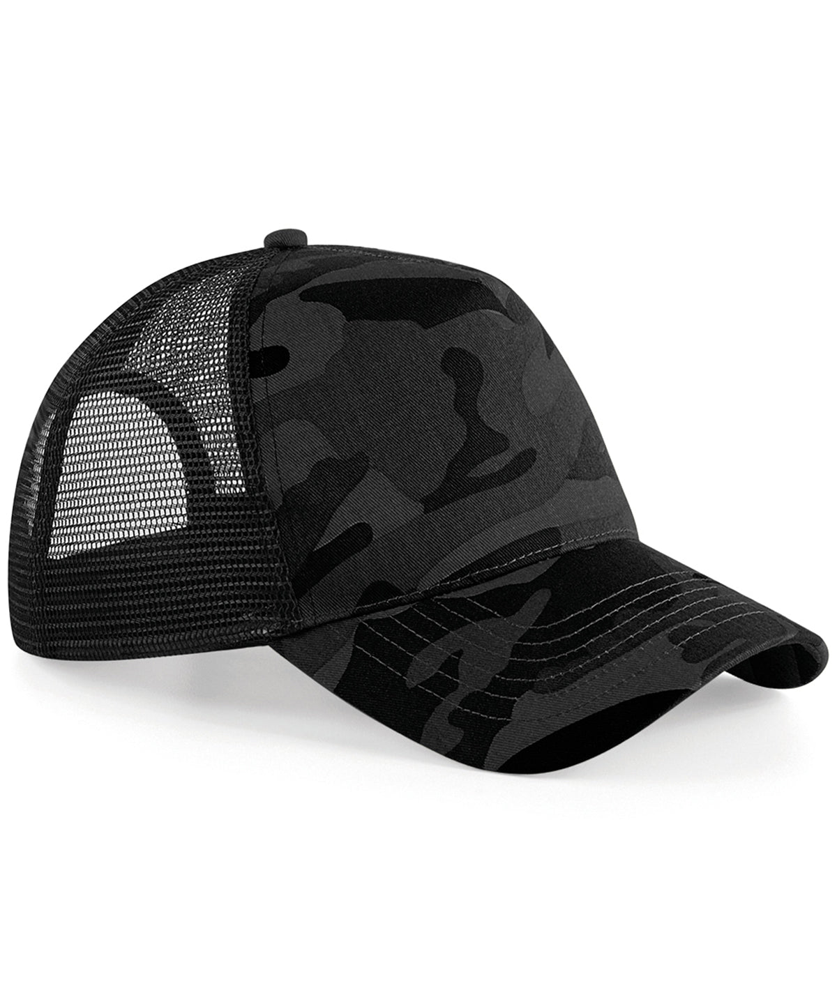 Beechfield Camo snapback trucker BC694