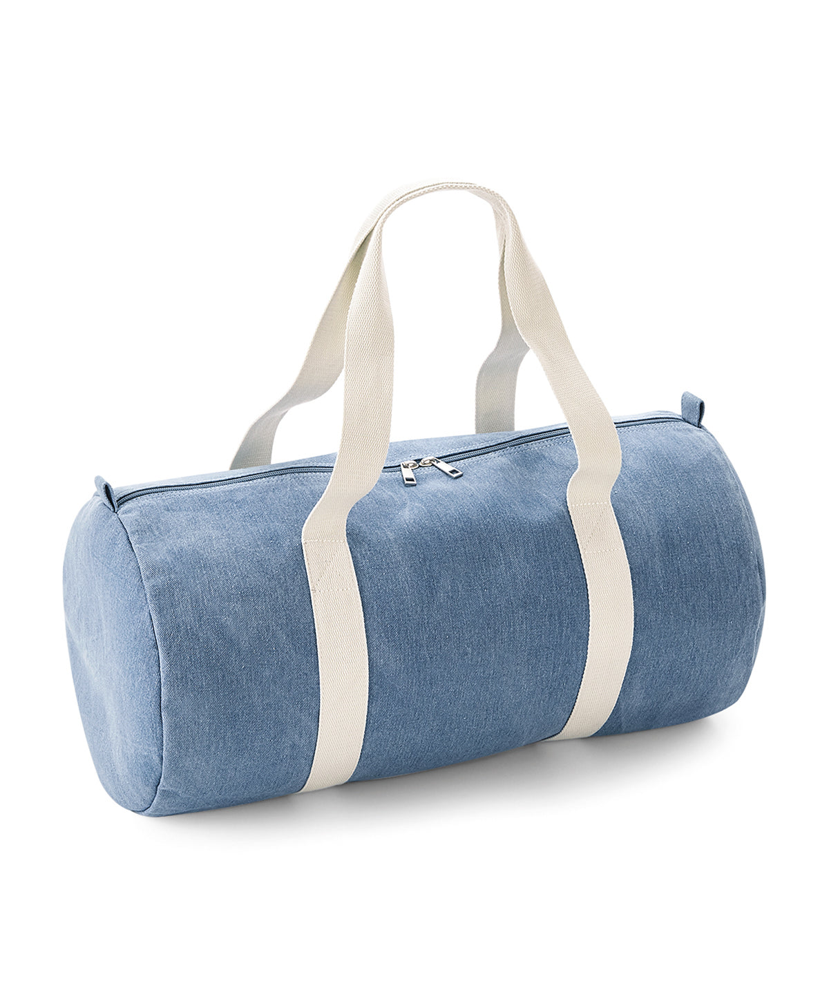 Bagbase Denim barrel bag BG646