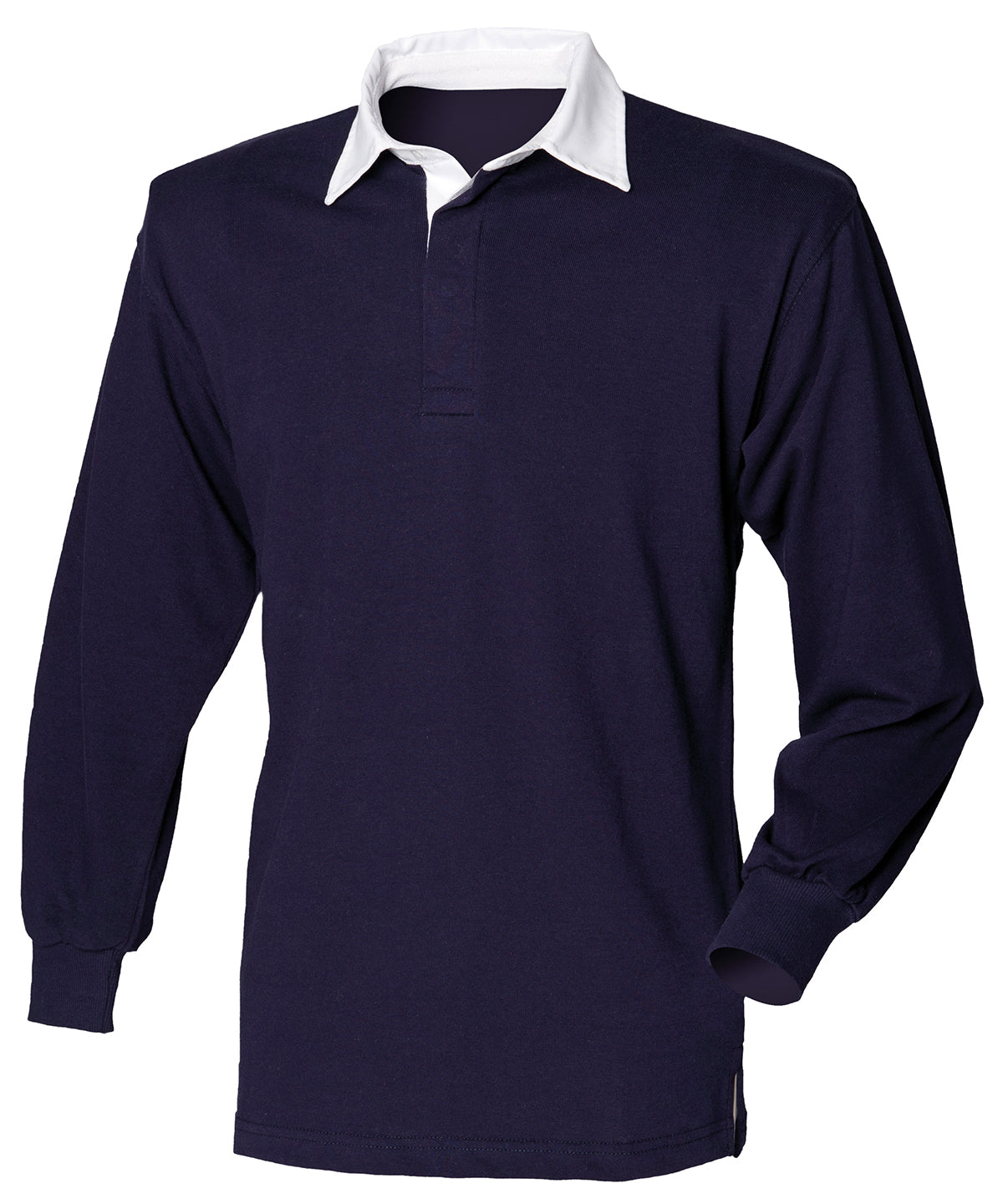 Front Row Long sleeve plain rugby shirt FR100