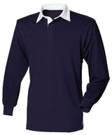 Front Row Long sleeve plain rugby shirt FR100