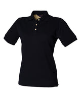 Henbury Women's classic cotton piqué polo shirt HB121