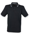 Henbury Double tipped Coolplus polo shirt HB482