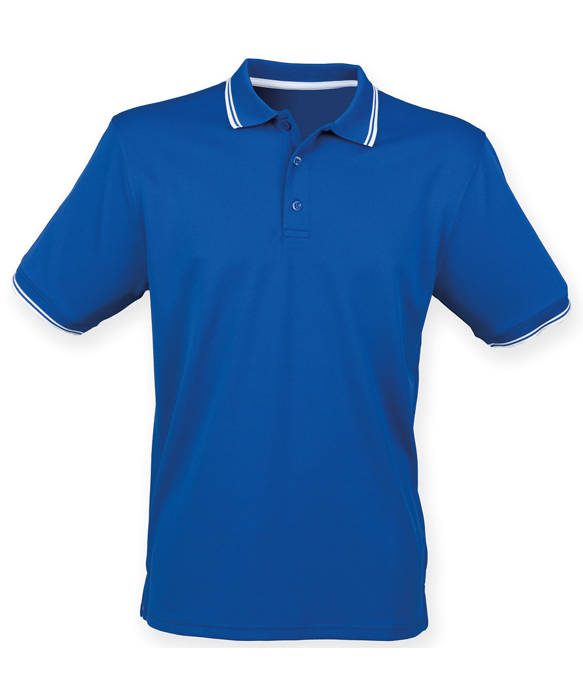 Henbury Double tipped Coolplus polo shirt HB482