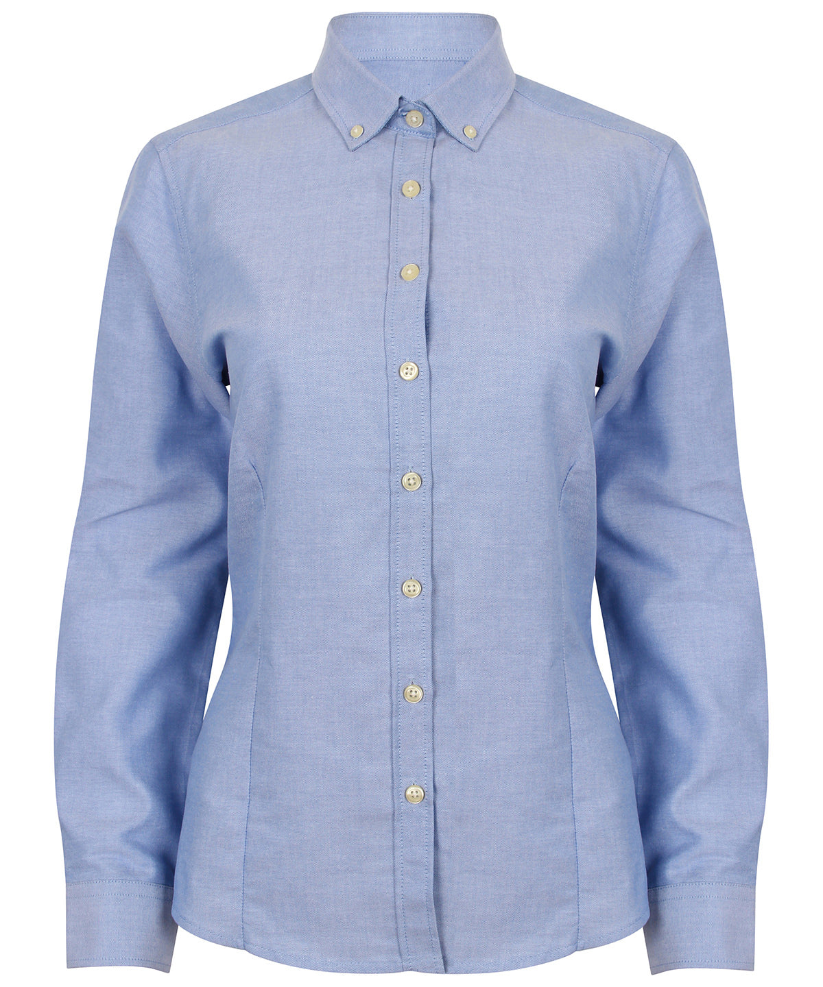Henbury Women's modern long sleeve Oxford shirt HB513