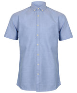 Henbury Modern short sleeve Oxford shirt HB517