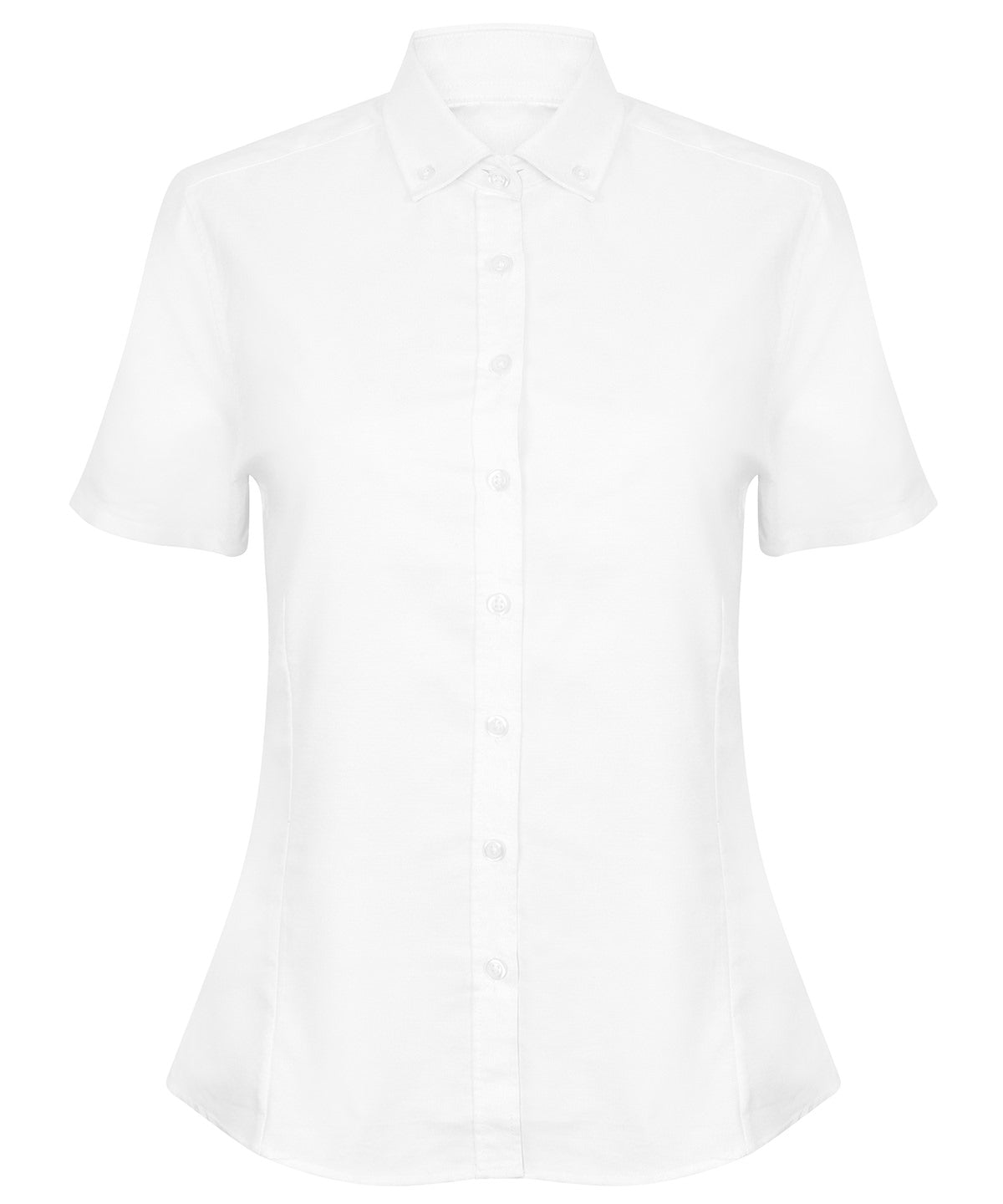 Henbury Women's modern short sleeve Oxford shirt HB518
