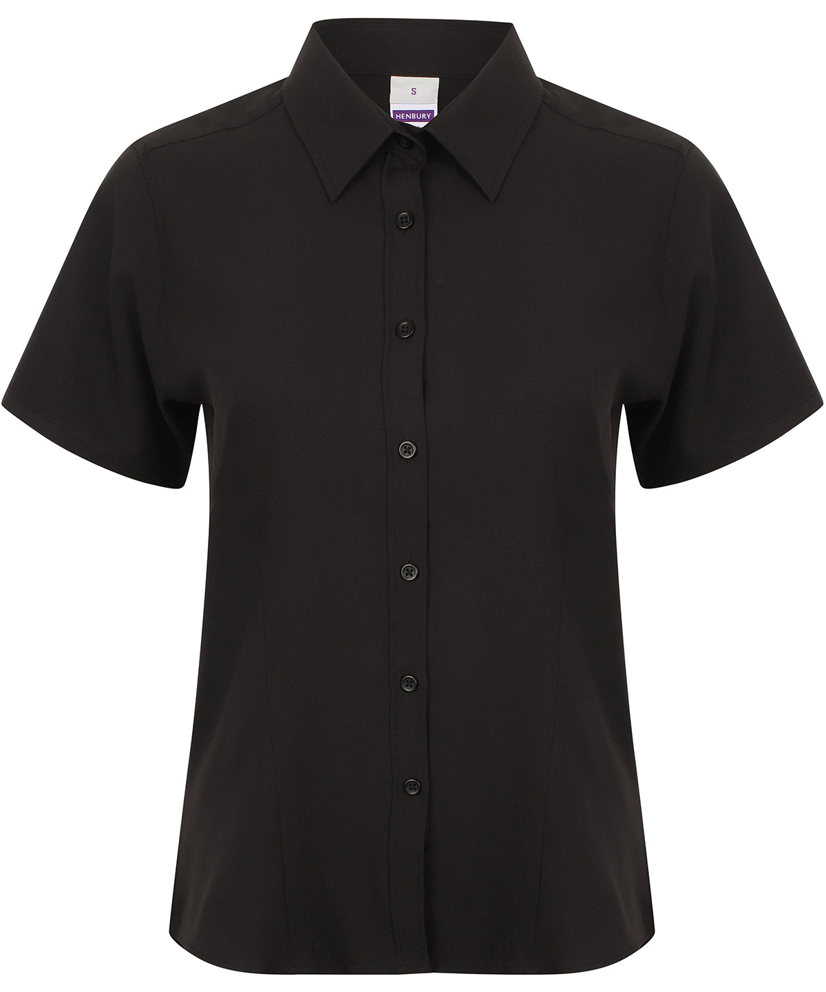 Henbury Women's wicking antibacterial short sleeve shirt HB596