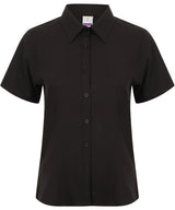 Henbury Women's wicking antibacterial short sleeve shirt HB596