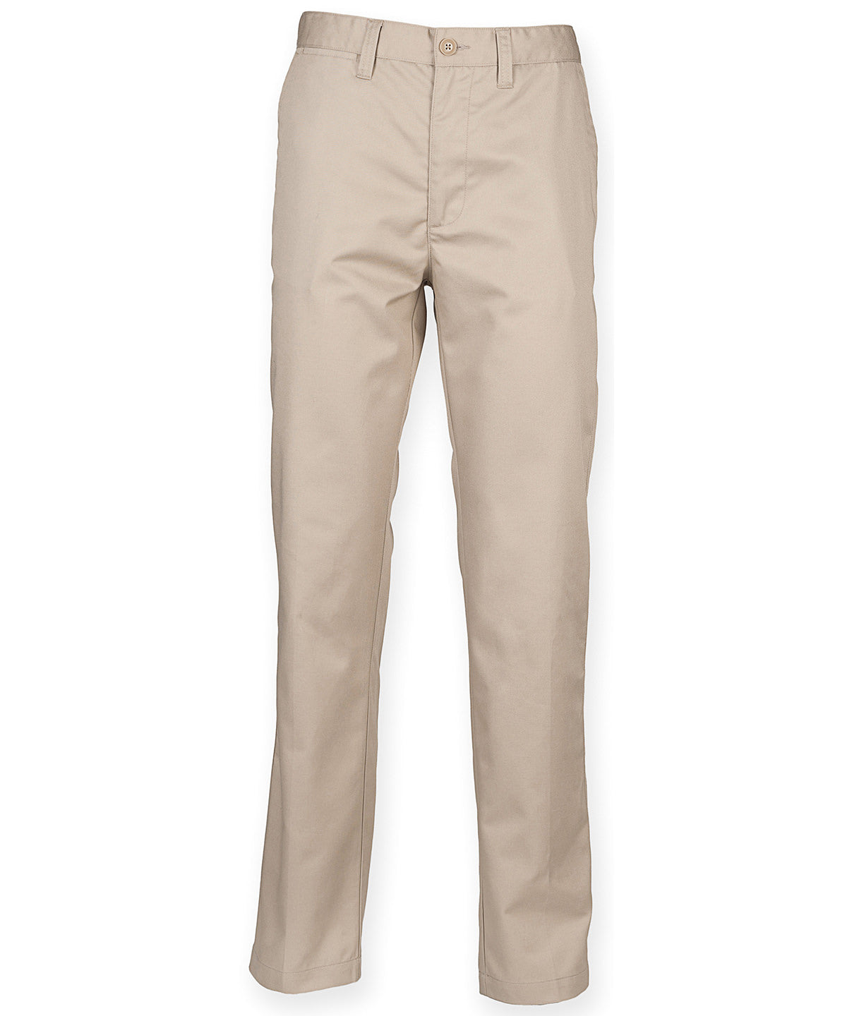 Henbury 65/35 flat fronted chino trousers HB640