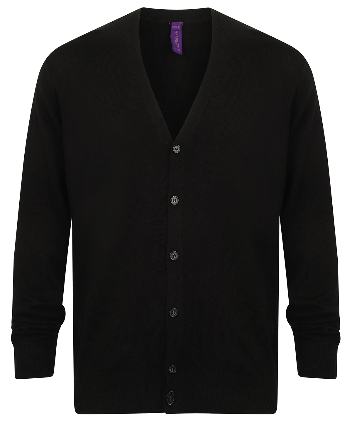 Henbury V-button cardigan HB722