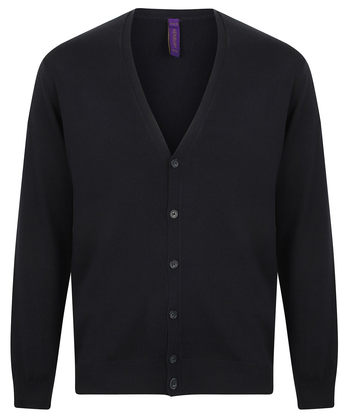 Henbury V-button cardigan HB722