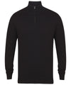 Henbury ¼ zip jumper HB729