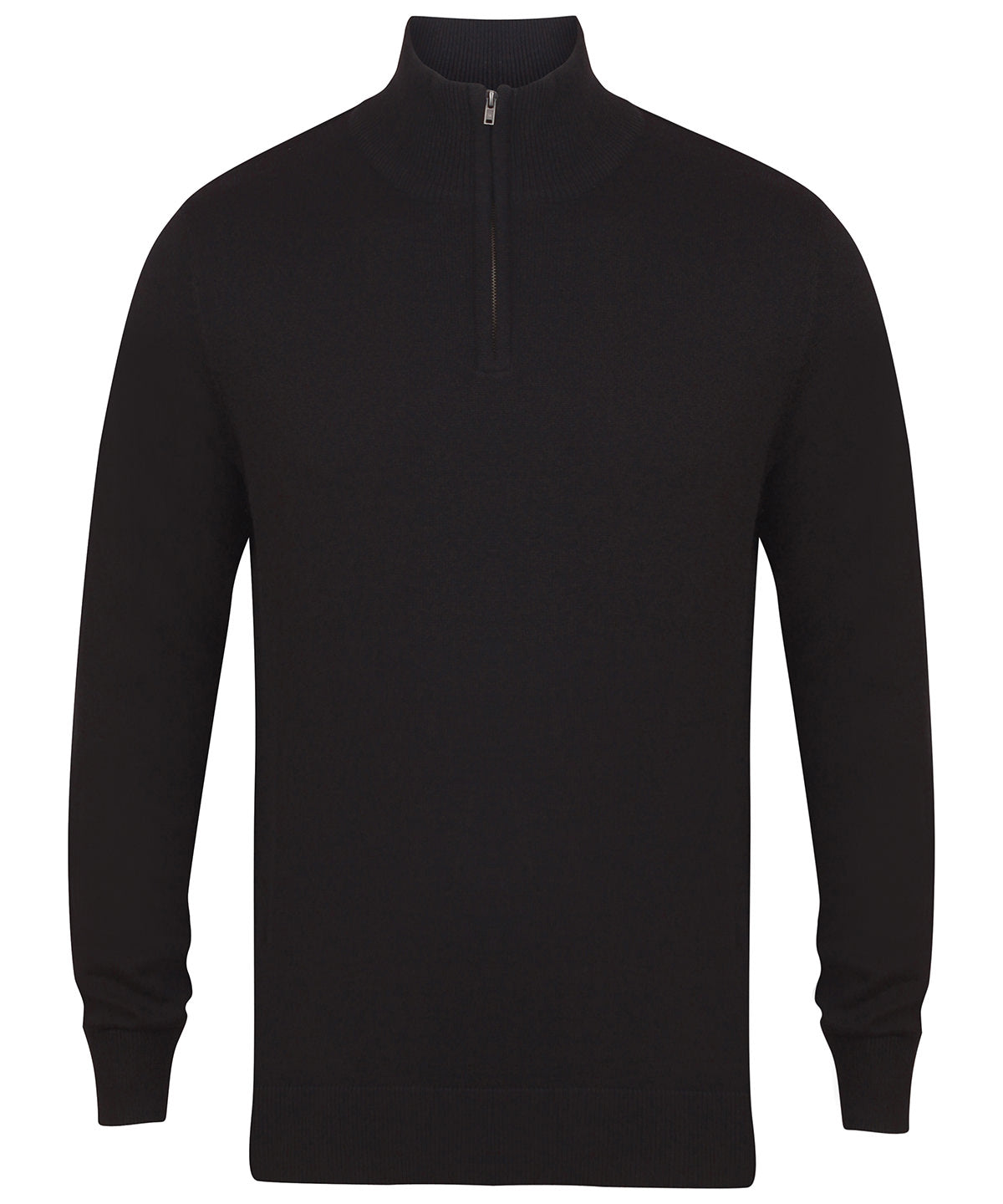 Henbury ¼ zip jumper HB729