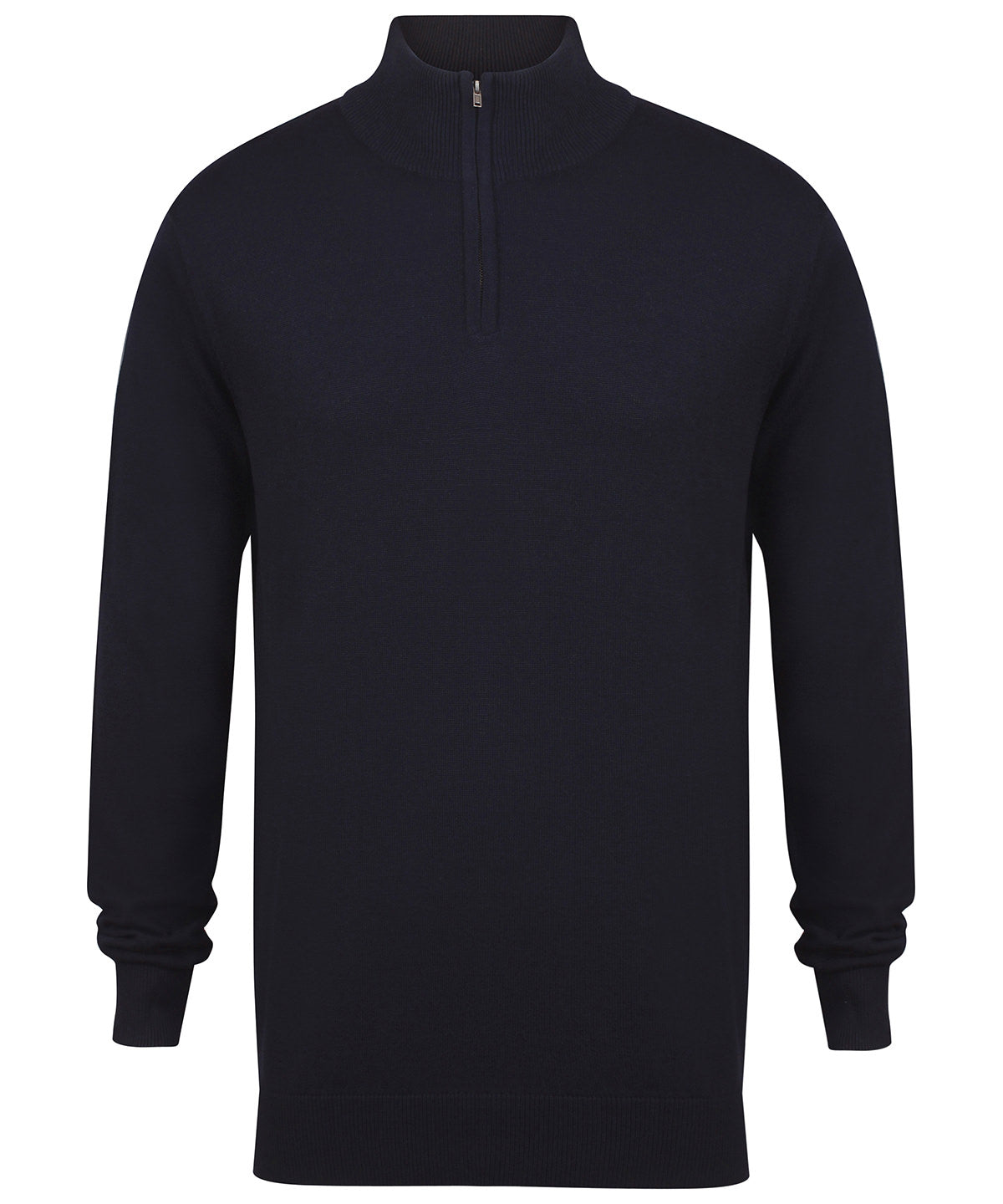 Henbury ¼ zip jumper HB729