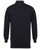 Henbury ¼ zip jumper HB729