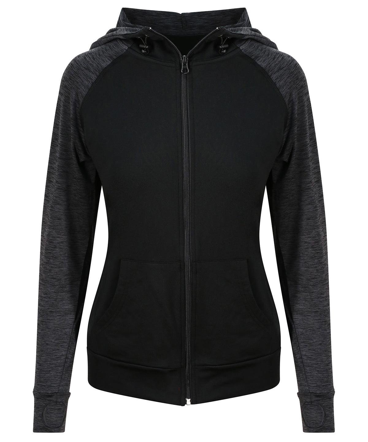 AWDis Just Cool Women's cool contrast zoodie JC058