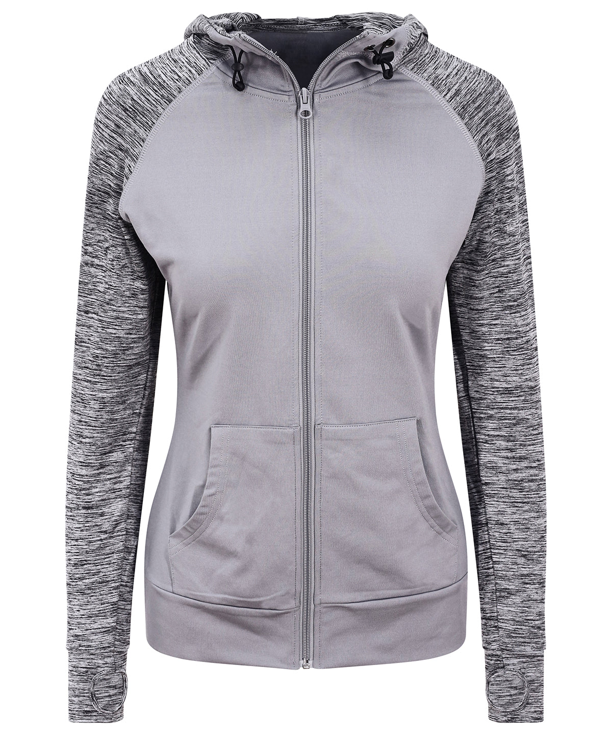 AWDis Just Cool Women's cool contrast zoodie JC058