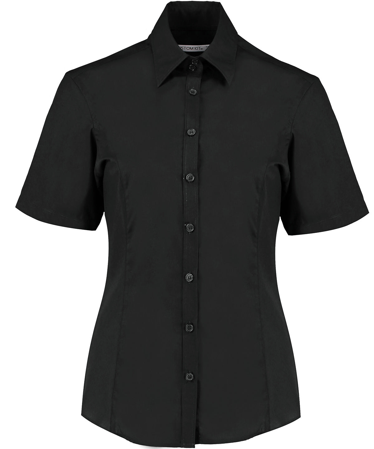 Kustom Kit Business blouse short-sleeved (tailored fit) K742F