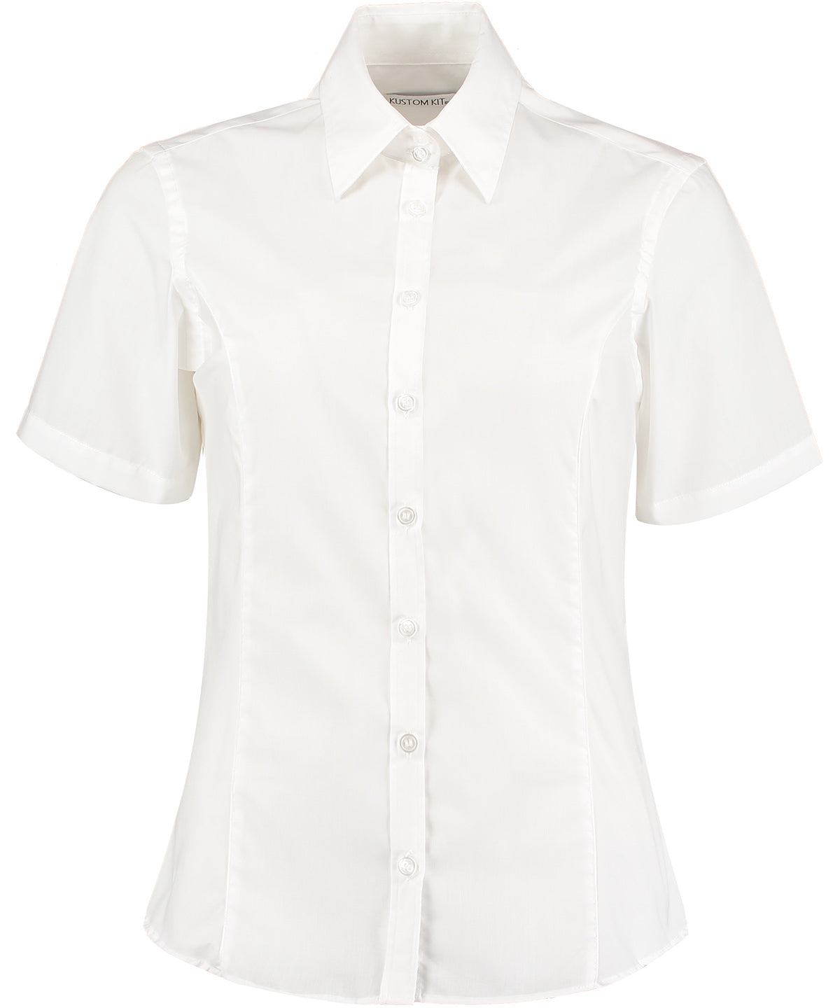 Kustom Kit Business blouse short-sleeved (tailored fit) K742F