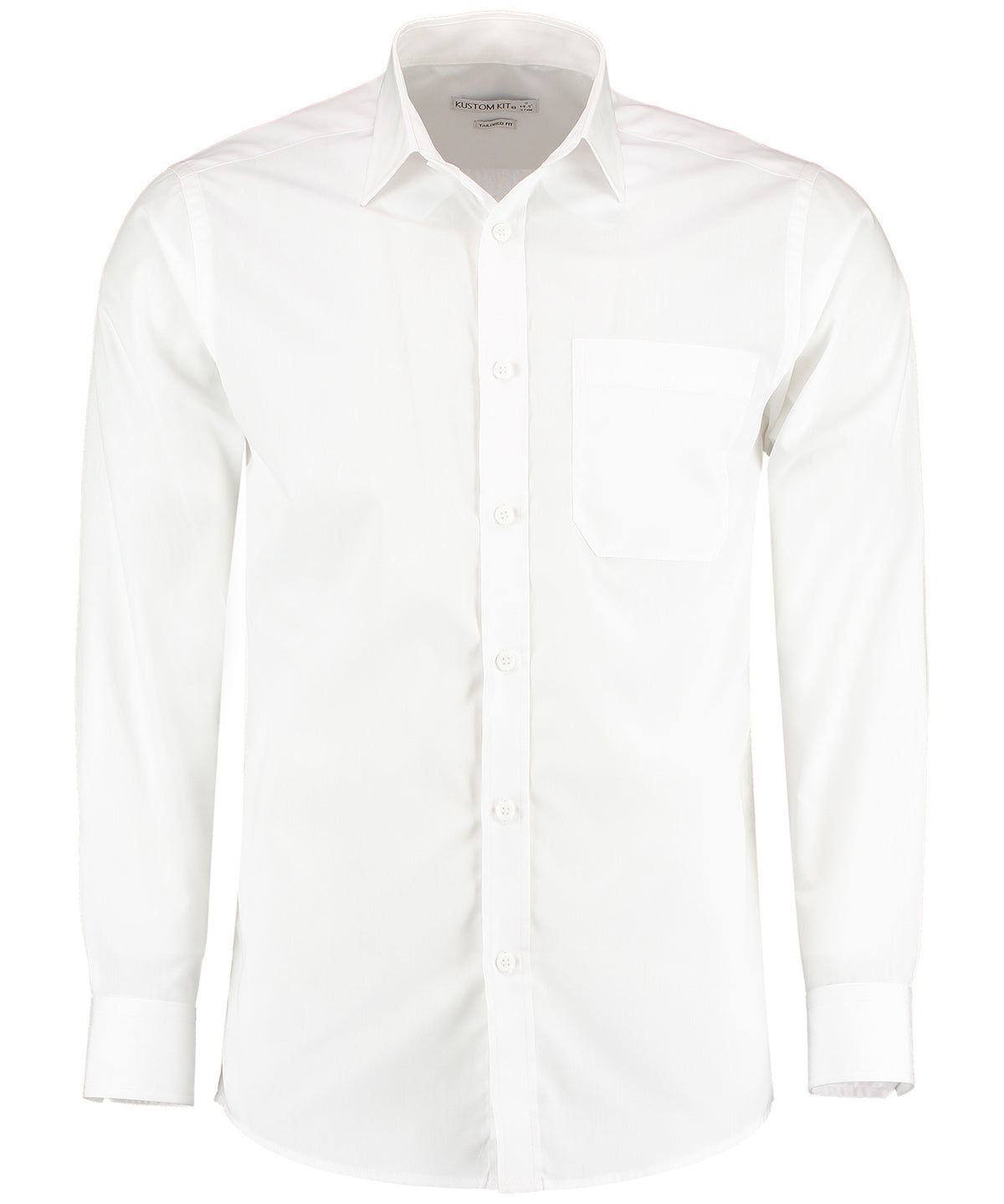 Kustom Kit Poplin shirt long-sleeved (tailored fit) KK142
