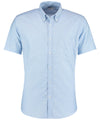 Kustom Kit Slim fit workwear Oxford shirt short sleeve KK183