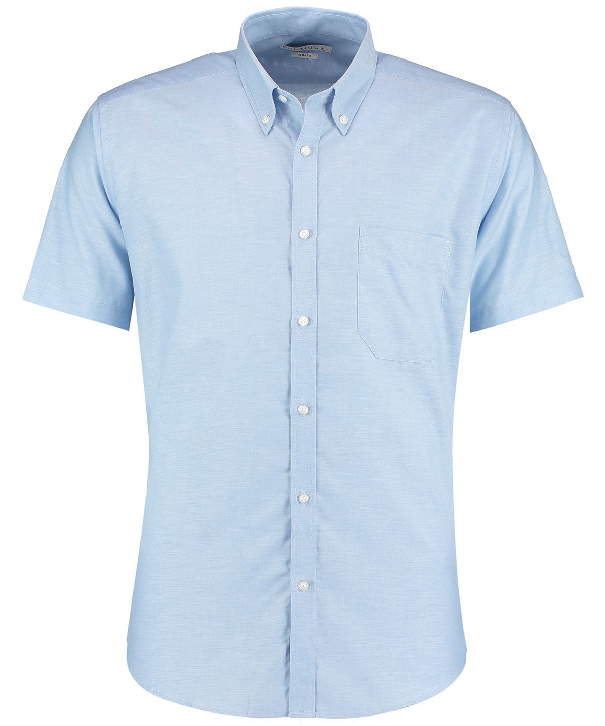 Kustom Kit Slim fit workwear Oxford shirt short sleeve KK183