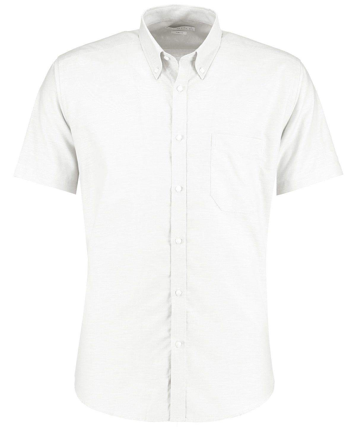 Kustom Kit Slim fit workwear Oxford shirt short sleeve KK183