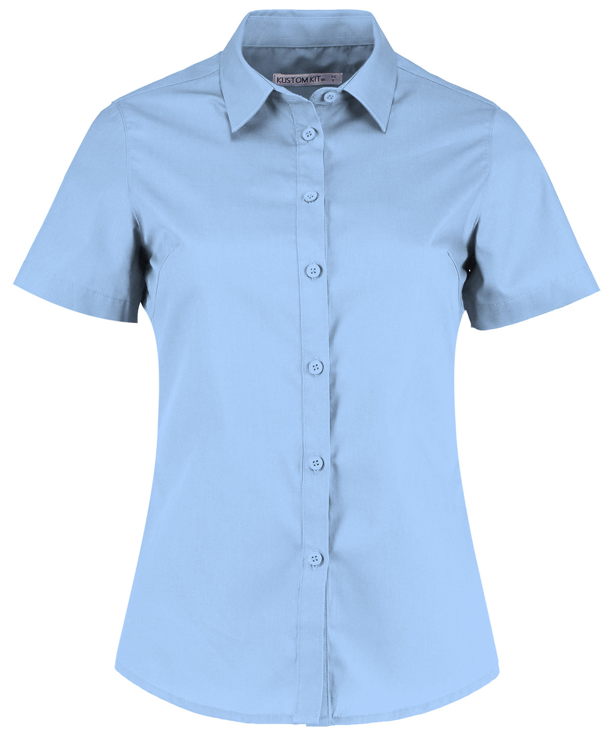 Kustom Kit Women's poplin shirt short sleeve KK241
