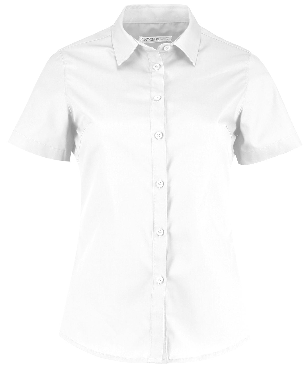 Kustom Kit Women's poplin shirt short sleeve KK241
